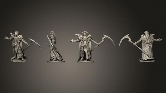 Figurines heroes, monsters and demons (Firbolg Cleric 06, STKM_5465) 3D models for cnc