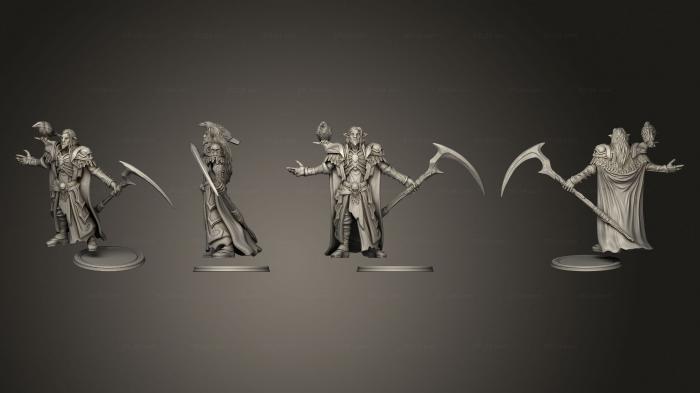 Figurines heroes, monsters and demons (Firbolg Cleric 07, STKM_5466) 3D models for cnc