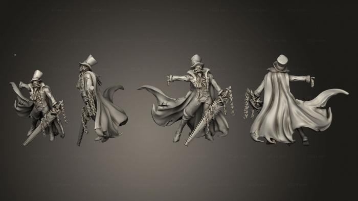 Статуэтки герои, монстры и демоны (Фламенсия - Огненная Танцовщица 002, STKM_5484) 3D модель для ЧПУ станка