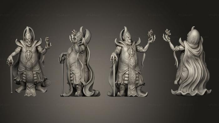 Статуэтки герои, монстры и демоны (Литейный Квест Коллекционера, STKM_5530) 3D модель для ЧПУ станка
