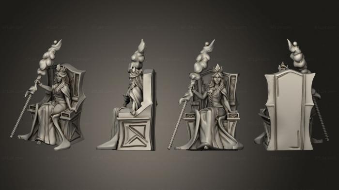 Figurines heroes, monsters and demons (Frigg, STKM_5539) 3D models for cnc