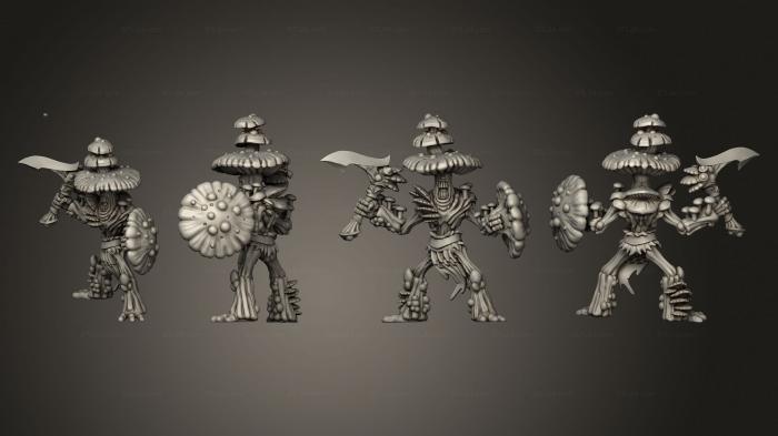 Figurines heroes, monsters and demons (Fungaren Sporrior 03, STKM_5553) 3D models for cnc