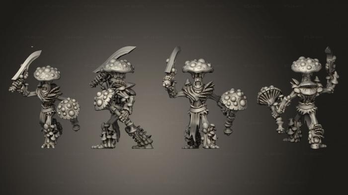 Figurines heroes, monsters and demons (Fungaren Sporrior 05, STKM_5555) 3D models for cnc
