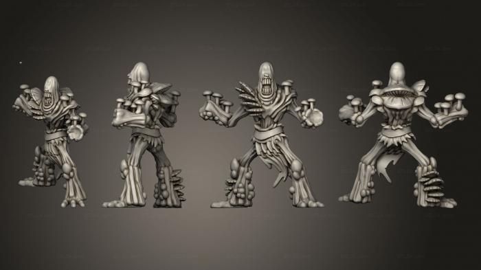 Figurines heroes, monsters and demons (Fungaren Sporrior 09, STKM_5559) 3D models for cnc