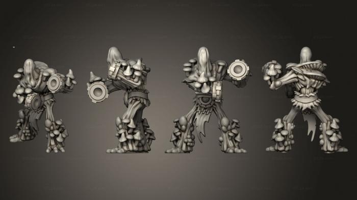Figurines heroes, monsters and demons (Fungaren Sporrior 12, STKM_5562) 3D models for cnc