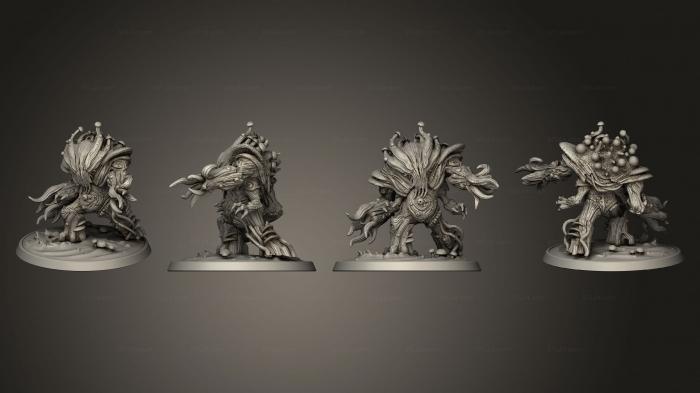 Figurines heroes, monsters and demons (Funghy Bruiser, STKM_5563) 3D models for cnc