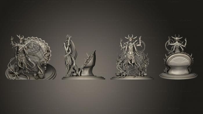 Figurines heroes, monsters and demons (GAMAZSH 2, STKM_5579) 3D models for cnc