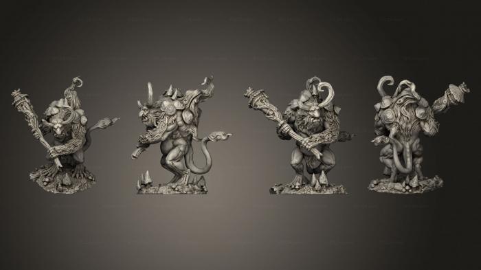 Figurines heroes, monsters and demons (Genirheart Trolls 02, STKM_5602) 3D models for cnc