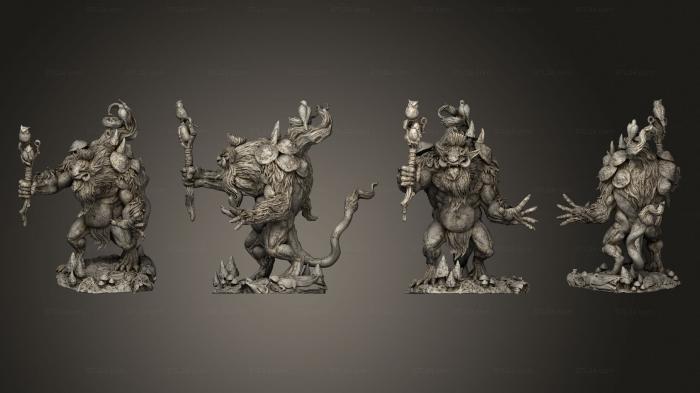 Figurines heroes, monsters and demons (Genirheart Trolls 03, STKM_5603) 3D models for cnc