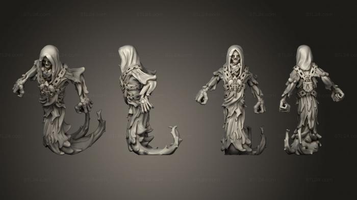 Figurines heroes, monsters and demons (Ghost J, STKM_5625) 3D models for cnc