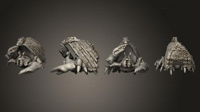 Figurines heroes, monsters and demons (Giant Crabs 2, STKM_5643) 3D models for cnc