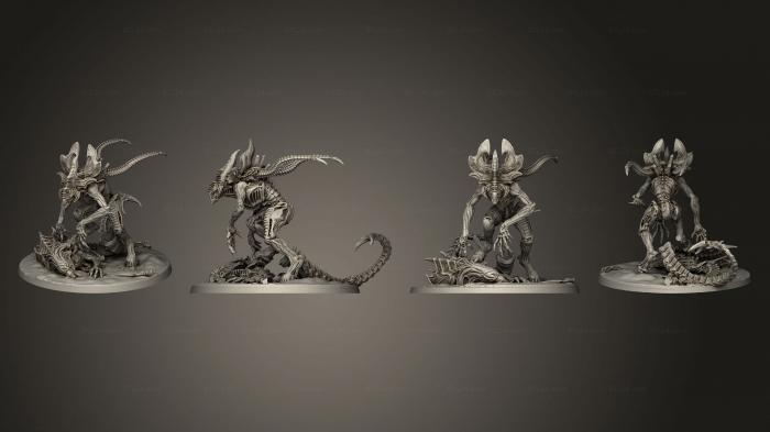Figurines heroes, monsters and demons (GIGERIAN ROYAL USURPER KING, STKM_5665) 3D models for cnc