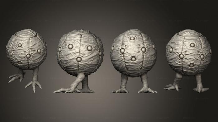 Figurines heroes, monsters and demons (Goon Balloon, STKM_5705) 3D models for cnc