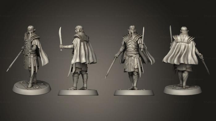 Figurines heroes, monsters and demons (Gorwyn, STKM_5715) 3D models for cnc