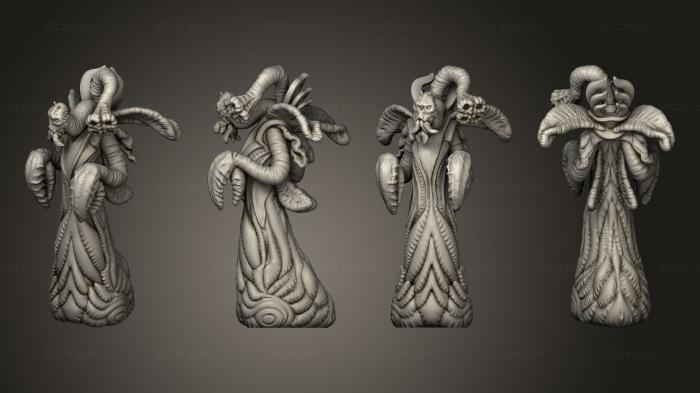 Figurines heroes, monsters and demons (Great Race Of Yith, STKM_5734) 3D models for cnc