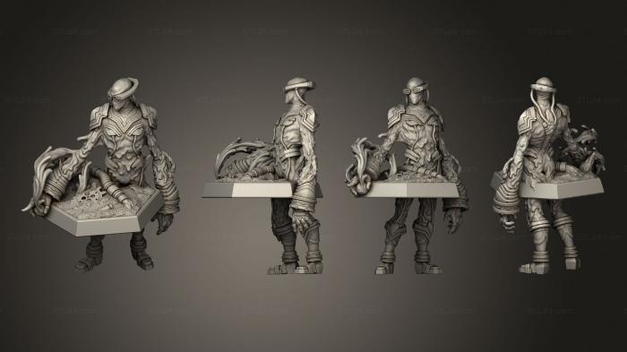 Figurines heroes, monsters and demons (Grooze The Morphic Ooze, STKM_5767) 3D models for cnc
