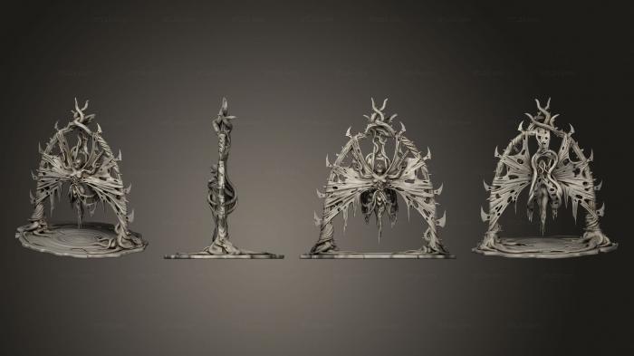 Figurines heroes, monsters and demons (Herald Gutflayer, STKM_5947) 3D models for cnc