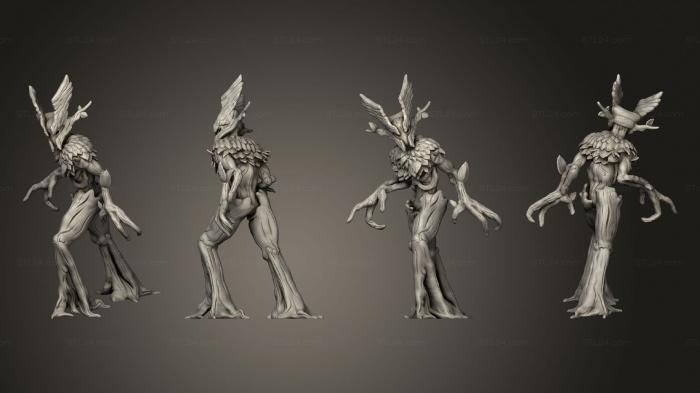 Figurines heroes, monsters and demons (High Elves Dwarfs F Creature B, STKM_5962) 3D models for cnc