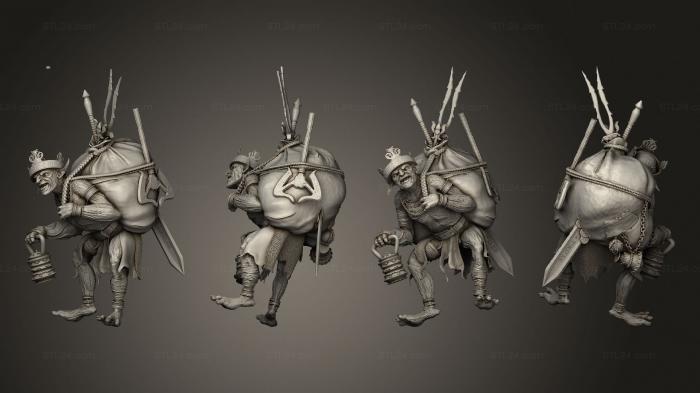 Figurines heroes, monsters and demons (Hildisvini Freya s Boar 005, STKM_5969) 3D models for cnc
