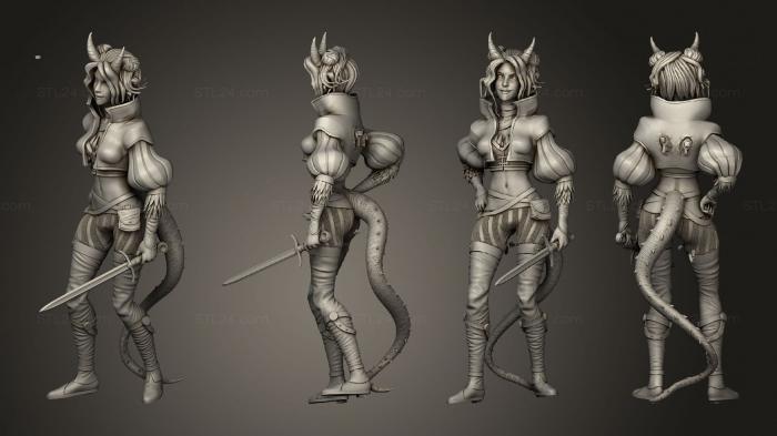 Figurines heroes, monsters and demons (Hildisvini Freya s Boar 010, STKM_5973) 3D models for cnc