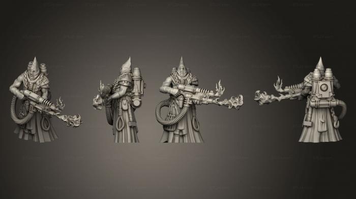 Figurines heroes, monsters and demons (HL 122, STKM_5990) 3D models for cnc