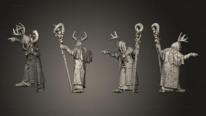 Figurines heroes, monsters and demons (Hofgothi 01, STKM_5994) 3D models for cnc