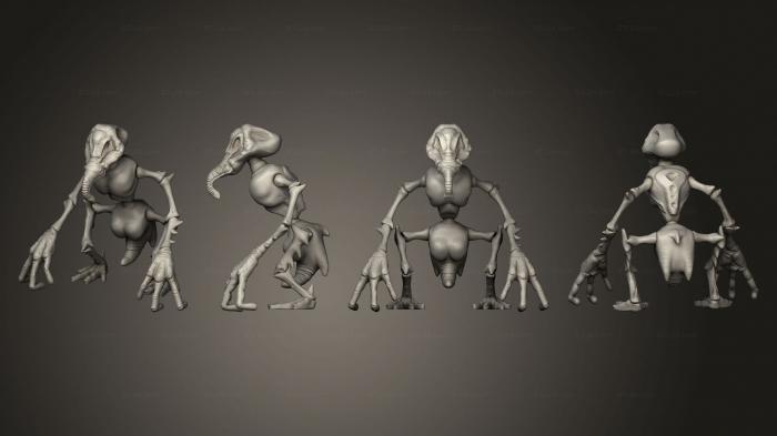 Figurines heroes, monsters and demons (holo chess p 5, STKM_5997) 3D models for cnc