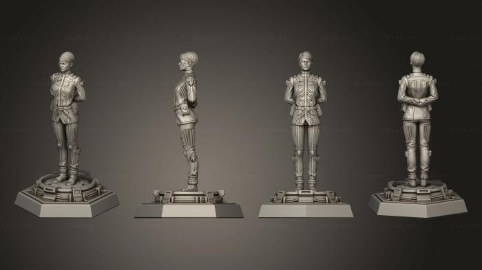 Figurines heroes, monsters and demons (Hologram Ai, STKM_6000) 3D models for cnc