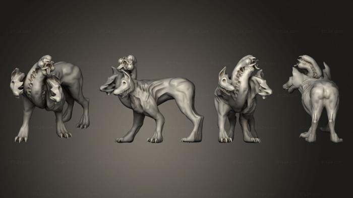Figurines heroes, monsters and demons (Hound of Tindalos 23, STKM_6036) 3D models for cnc