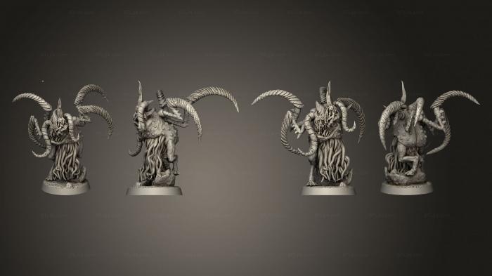 Figurines heroes, monsters and demons (INFECTED 2 v, STKM_6128) 3D models for cnc