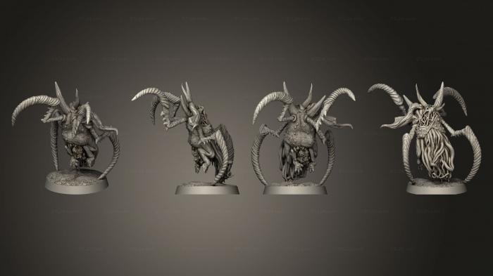 Статуэтки герои, монстры и демоны (ЗАРАЖЕННЫЙ 3, STKM_6129) 3D модель для ЧПУ станка