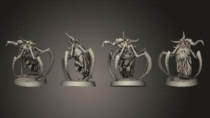 Статуэтки герои, монстры и демоны (ЗАРАЖЕННЫЙ 4, STKM_6130) 3D модель для ЧПУ станка