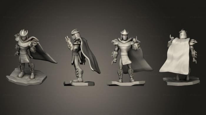 Figurines heroes, monsters and demons (Infinity shredder, STKM_6146) 3D models for cnc