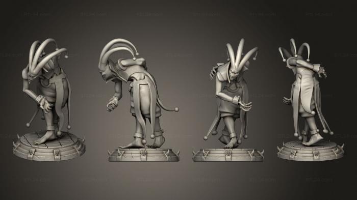 Figurines heroes, monsters and demons (Insanity Blite P 3 C, STKM_6152) 3D models for cnc