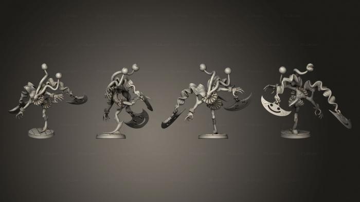 Figurines heroes, monsters and demons (Insanity Greater Fiend, STKM_6158) 3D models for cnc