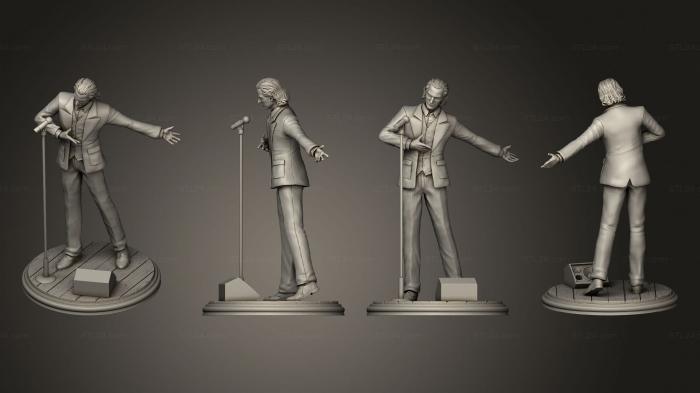 Figurines heroes, monsters and demons (Joker, STKM_6251) 3D models for cnc