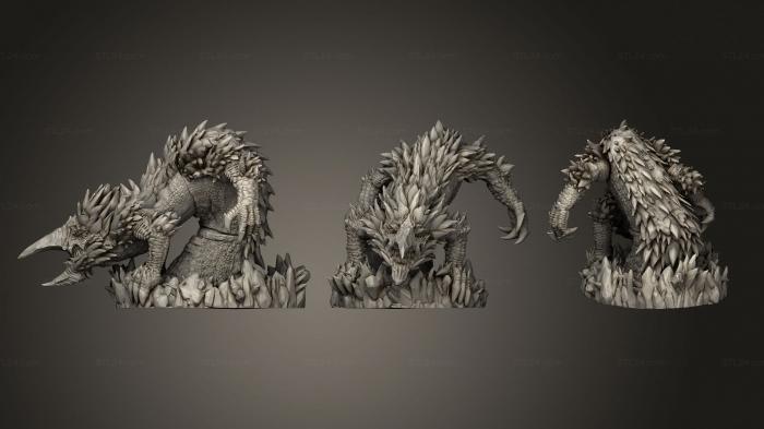Figurines heroes, monsters and demons (Jormunhogr, STKM_6252) 3D models for cnc