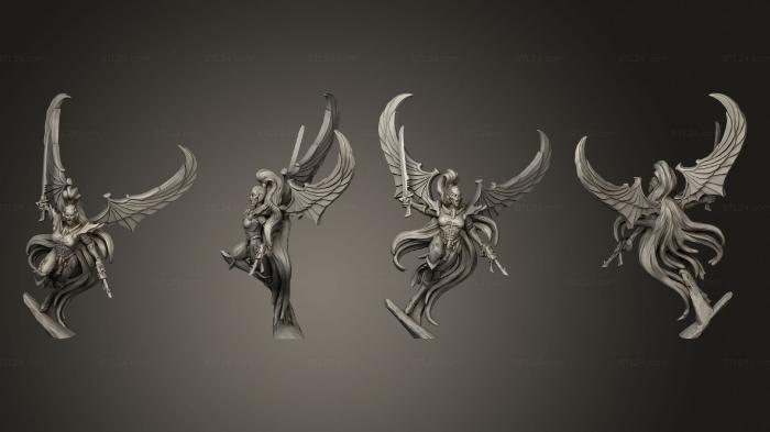 Статуэтки герои, монстры и демоны (Кар Малиа , Возвышенный Чемпион, STKM_6294) 3D модель для ЧПУ станка