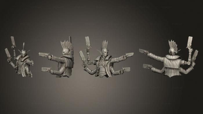 Figurines heroes, monsters and demons (Kashgla Buckaroo Bust, STKM_6296) 3D models for cnc