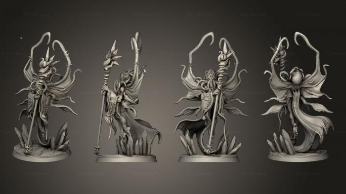 Figurines heroes, monsters and demons (Kendar, STKM_6310) 3D models for cnc