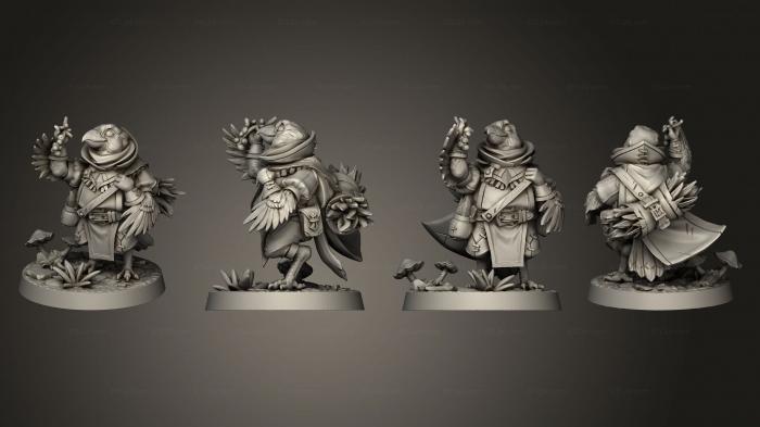 Figurines heroes, monsters and demons (kenku berry, STKM_6314) 3D models for cnc