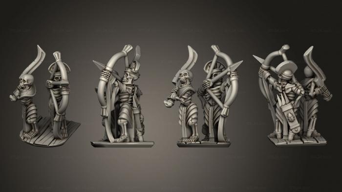 Figurines heroes, monsters and demons (King of Sands Chariot 02, STKM_6327) 3D models for cnc