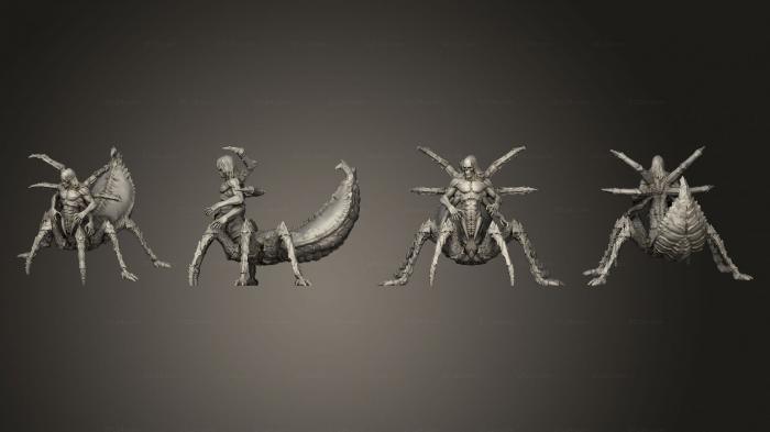 Figurines heroes, monsters and demons (Leng Spider Large, STKM_6408) 3D models for cnc