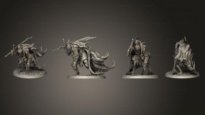 Figurines heroes, monsters and demons (Lord Nachzehrer 3, STKM_6452) 3D models for cnc