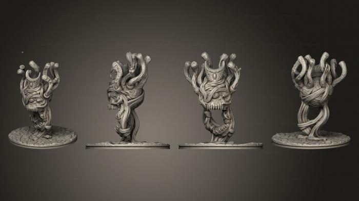 Figurines heroes, monsters and demons (Lower Based, STKM_6466) 3D models for cnc