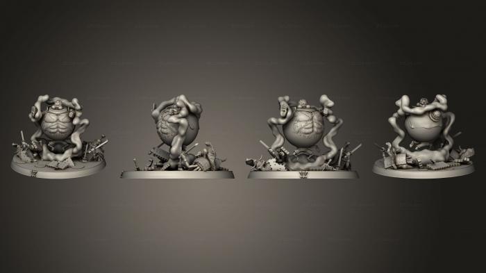 Figurines heroes, monsters and demons (luffy tankman, STKM_6472) 3D models for cnc