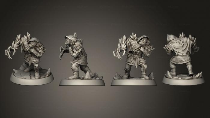 Figurines heroes, monsters and demons (Lurker No s, STKM_6477) 3D models for cnc