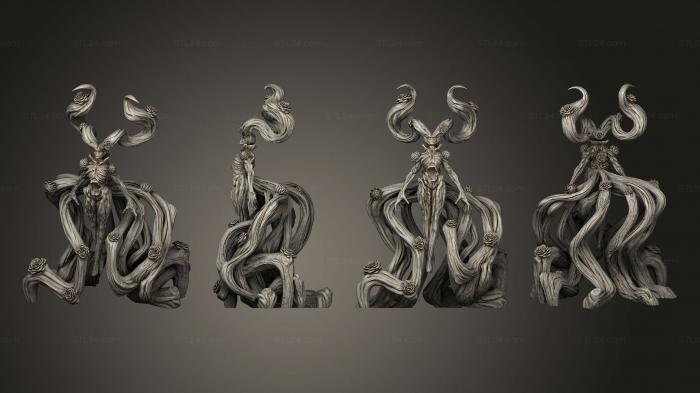 Figurines heroes, monsters and demons (Lythalia, STKM_6482) 3D models for cnc