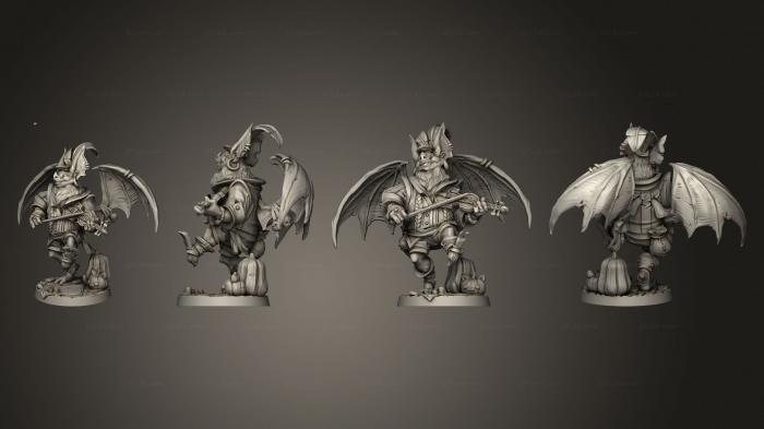 Figurines heroes, monsters and demons (marcia b, STKM_6551) 3D models for cnc