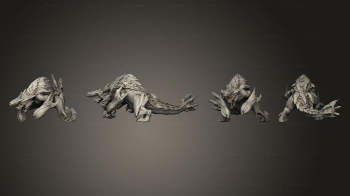 Figurines heroes, monsters and demons (Monster Hunter World Brachydios MHW High RE Sfix, STKM_6655) 3D models for cnc